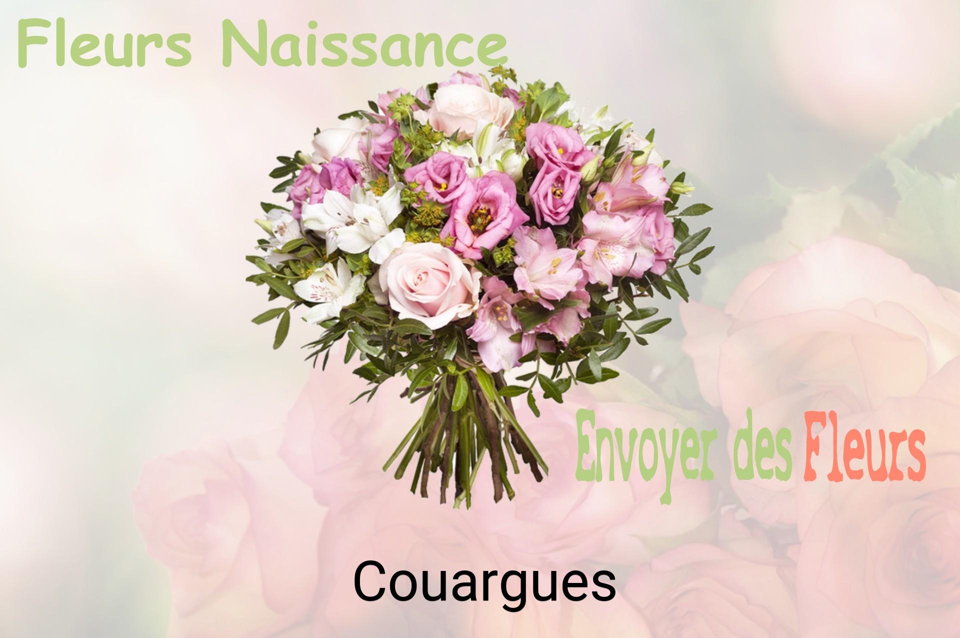 Bouquet de fleurs de naissance livré à Couargues